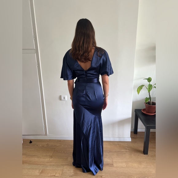 ASOS Midnight Blue Maxi Dress - Picture 6 of 7